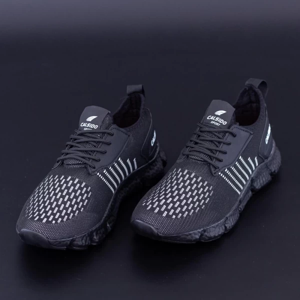 Herren Sportschuhe 005 Schwarzweiß Cavsido