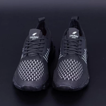 Herren Sportschuhe 005 Schwarzweiß Cavsido