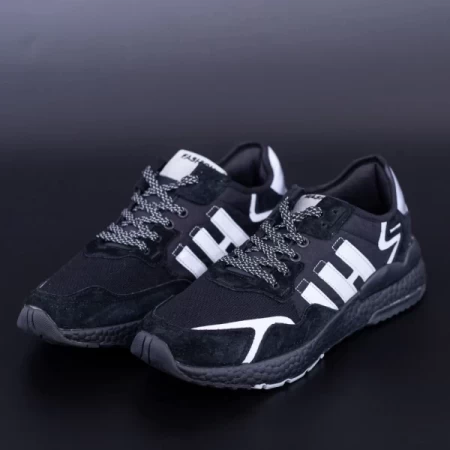 Herren Sportschuhe D-1-1 Schwarzgrau DCF68