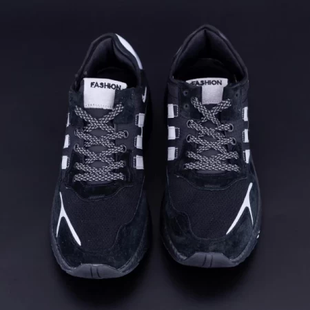Herren Sportschuhe D-1-1 Schwarzgrau DCF68