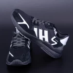 Herren Sportschuhe D-1-1 Schwarzgrau DCF68