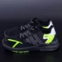 Herren Sportschuhe D-1-5 Black-Green | DCF68