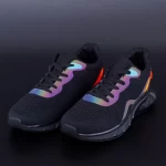 Herren Sportschuhe Sa617a Black-Orange | Pionier