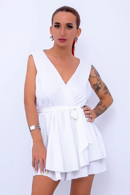 Frauen Overalls 4039 Weiß Mode