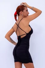 Frauenkleid 3529 Schwarz Mode