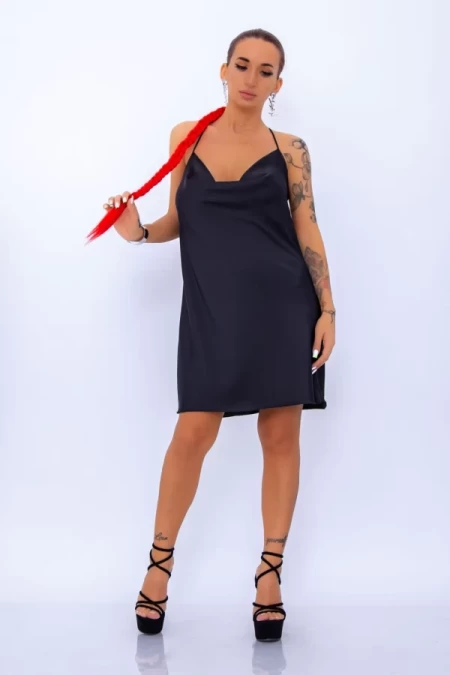Frauenkleid 4836 Schwarz Mode