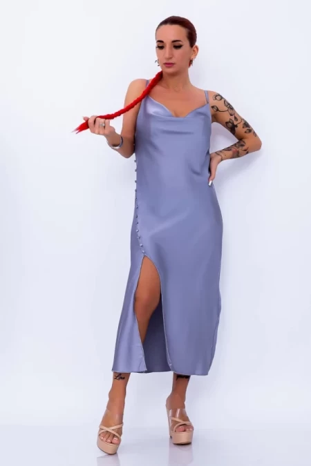 Frauenkleid 3305 Grau Mode