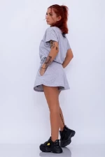 Kurzes Frauen -Set 1143 Grau Kosan