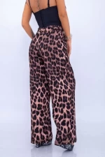 Frauenhose 12261 Leopard Brown | Mode