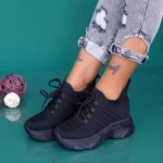 Sportschuhe auf der kdn18a schwarzen Plattform Mei