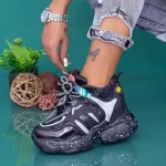 Sportschuhe auf der WLGH72 -Plattform schwarz | Mei
