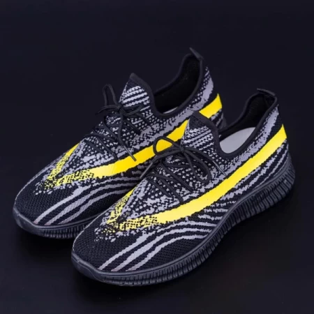 Herren Sportschuhe 4063 Schwarz | Mode