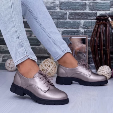 Frauenschuhe jeden Tag H1 Gunmetal | Mei