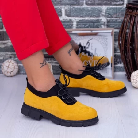 Frauenschuhe täglich H2A Gelb Mei