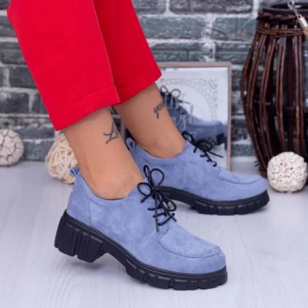 Frauenschuhe jeden Tag op2b blau Mei