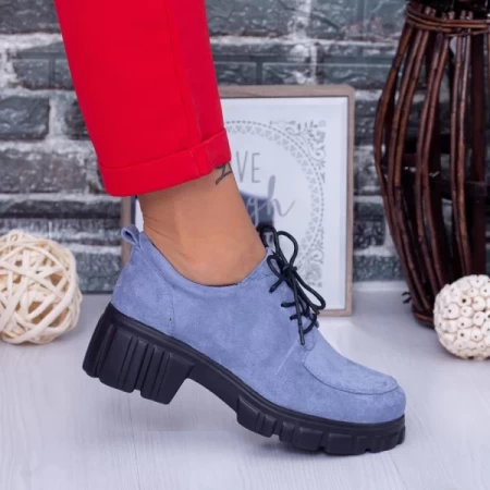 Frauenschuhe jeden Tag op2b blau Mei