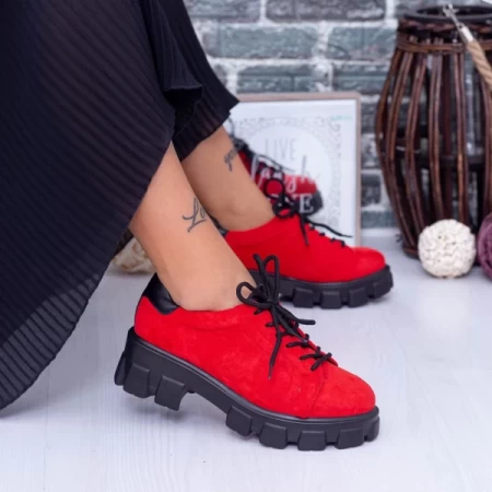 Frauenschuhe jeden Tag DS38 rot Mei