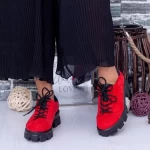 Frauenschuhe jeden Tag DS38 rot Mei