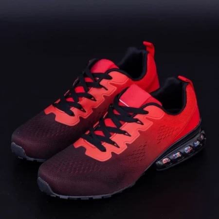 Herren Sportschuhe F232-2 Schwarz-Red | Start
