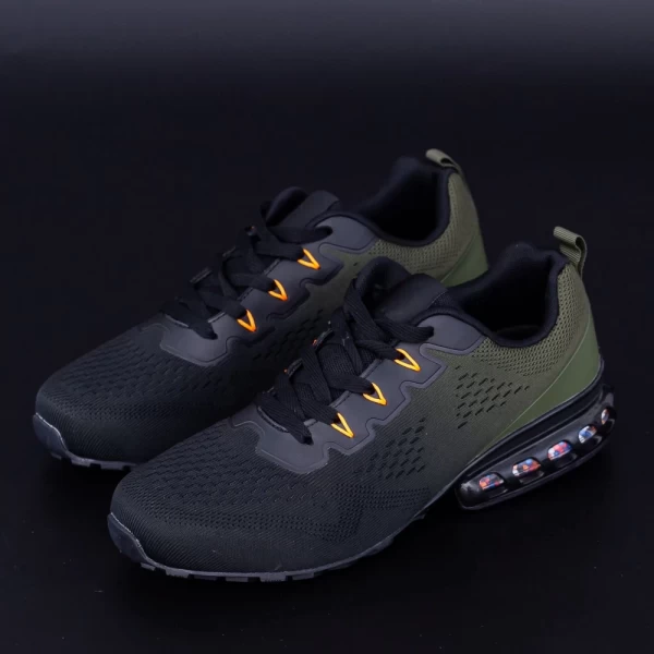 Herren Sportschuhe F232-5 Black-Green | Start