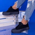 Frauen Sportschuhe D012 Schwarz Nm