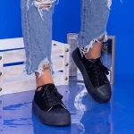 Frauen Sportschuhe D012 Schwarz Nm