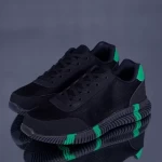 Herren Sportschuhe a19 schwarzgrün Erin