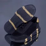Herren Sportschuhe A19 Schwarz-Gold Erin