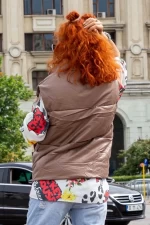 Frauen 2106 braune Weste Mode