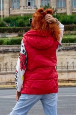 Frauen 8022 rote Weste Mode