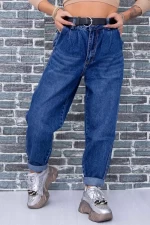 Frauen H1029 Jeans blau Mode
