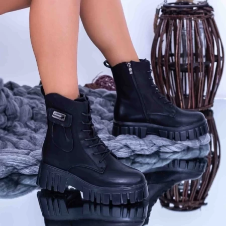 Schwarze MX305 -Stiefel Mei