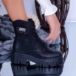 Schwarze MX305 -Stiefel Mei