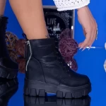 NX65 Schwarze Stiefel Mei