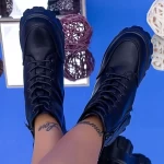 NX65 Schwarze Stiefel Mei