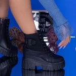 Xn61 schwarze Stiefel Mei