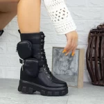 Xn62 schwarze Stiefel Mei