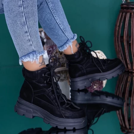 Schwarze MX310A -Stiefel Mei