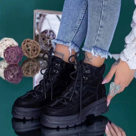 Schwarze MX310A -Stiefel Mei