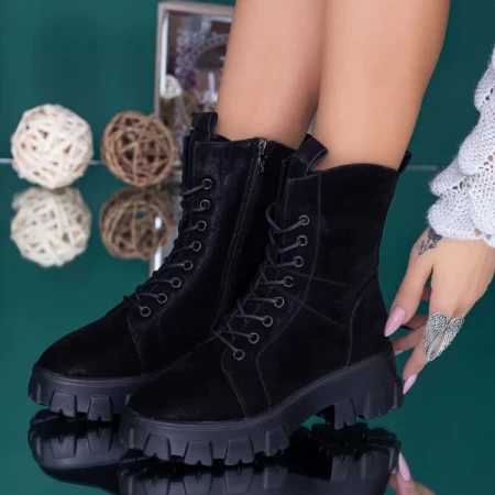 Schwarze MX317A -Stiefel Mei