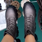 MX313 Gunmetal -Stiefel Mei