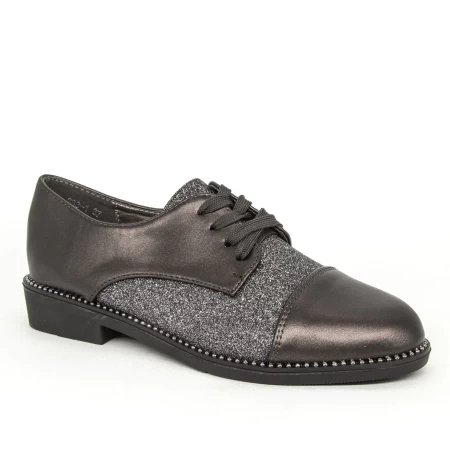 Frauenschuhe jeden Tag 333-1 Gunmetal | Lady Star
