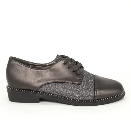 Frauenschuhe jeden Tag 333-1 Gunmetal | Lady Star
