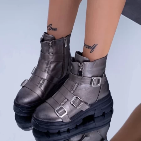 MX309 Boots Gunmetal Mei