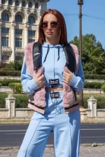20-4 rosa Weste von Frauen Mode