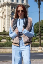 20-4 Cremeweste für Frauen Mode