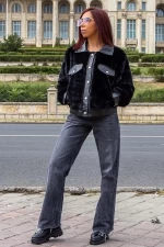 Frauenjacke 21-20 Schwarz Mode