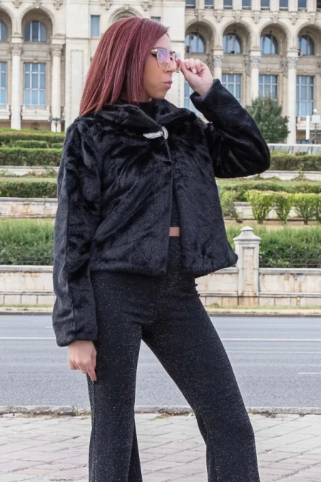 Frauenjacke 21-27 Schwarz Mode