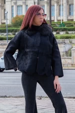 Frauen Hbn11 Jacke schwarz Mode