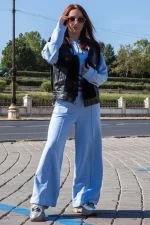 20-4 schwarze Weste der Frauen Mode